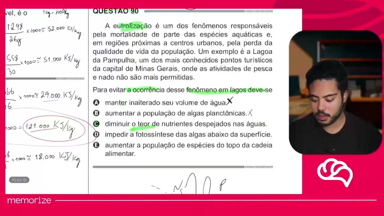 Resolução em Vídeo — Questão 90 ENEM 2014 PPL