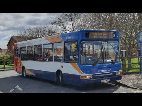 Journey on Route 1 | NK04NPF/34605 - Stagecoach North East: Dennis Dart SLF/Transbus Pointer 2