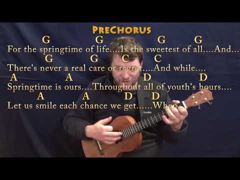 When Irish Eyes Are Smiling (Traditional) Bariuke  Cover Lesson in G with Chords/Lyrics