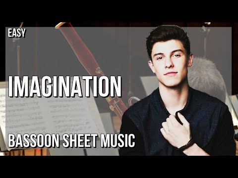 Bassoon Sheet Music: How to play Imagination by Shawn Mendes