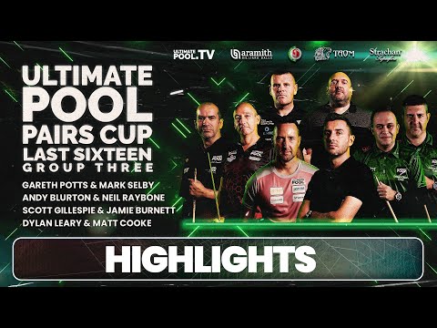 Ultimate Pool Pairs Cup 2022 Highlights Show - Last 16 Week 3