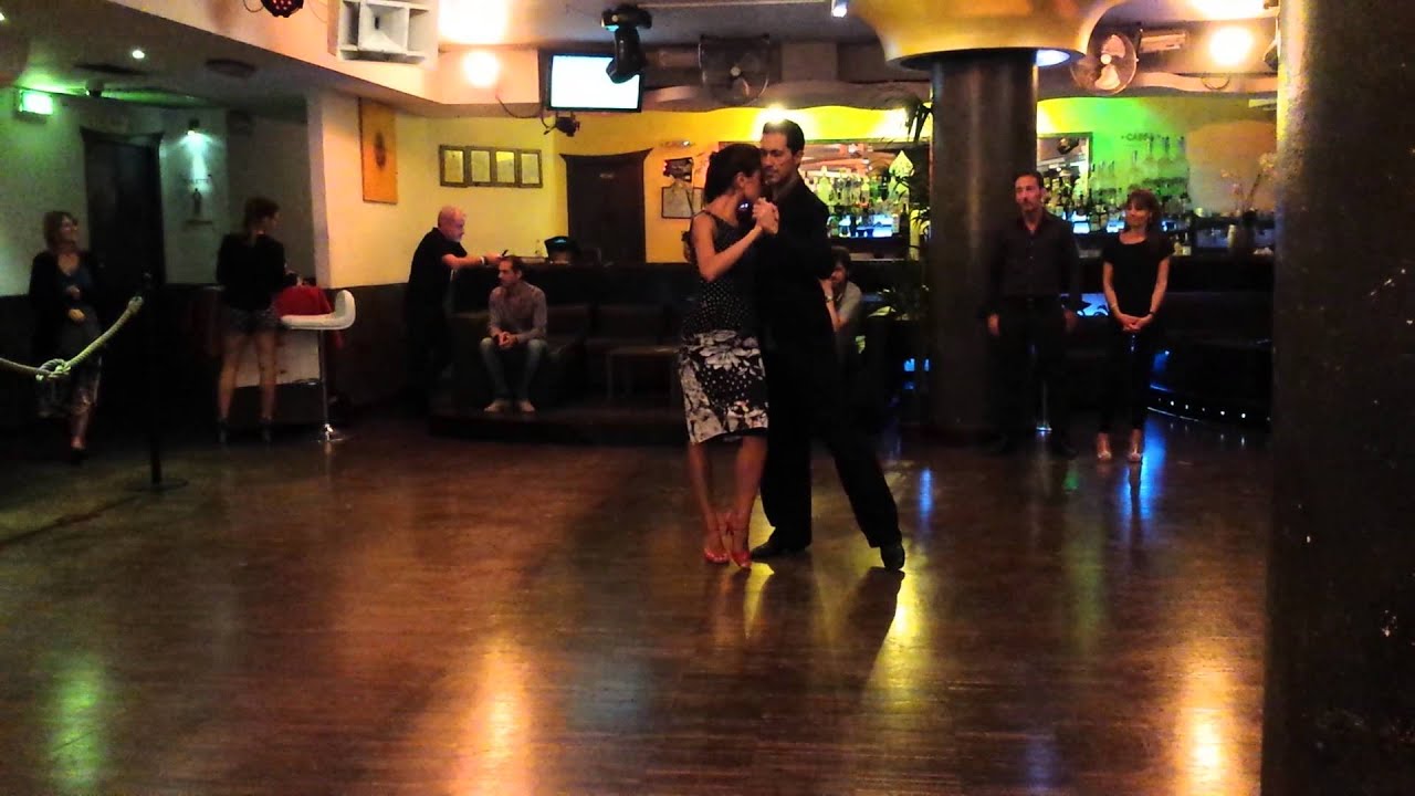 Cristina Scimè e Hernan Brusa _ impro tango @Sio Café 15.09.2015