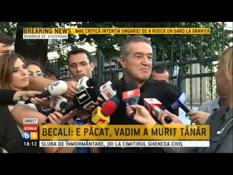 Gigi Becali, despre Corneliu Vadim Tudor