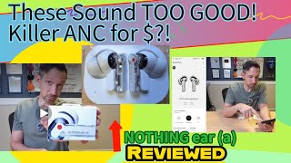 Nothing Ear (a) Review! 45dB Noise Canceling Beast? | Unboxing, Sound Test & Full Feature Breakdown