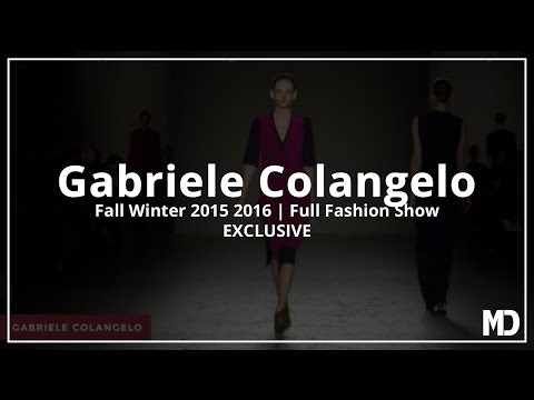 Gabriele Colangelo | Fall Winter 2015 2016 Full Fashion Show | Exclusive