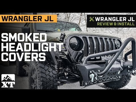 Jeep Wrangler JL Headlight Covers Review & Install