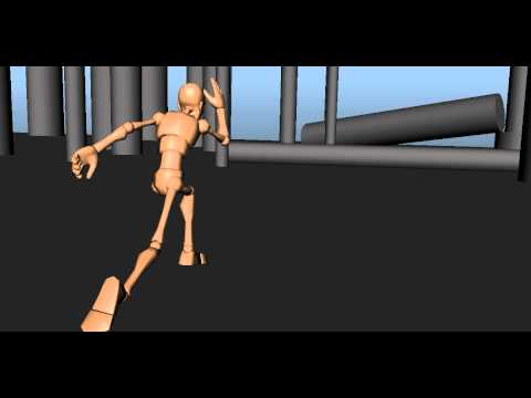 3D Sprint Through Scene Animation