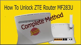 How To Unlock ZTEJazz Home Wifi Router MF283U Kaanpe taang solution one Click Unlock solution