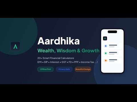 Aardhika - SIP, EMI Calculator