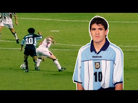 Ariel Ortega 25 jugadores destruidos por su cintura!!!