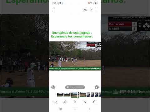 Una jugada que desato polemica en la comunidad el Cacao Ciudad Dario.