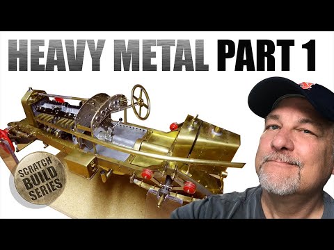 Scratch-Building a Huge Alfa Romeo In Brass! Can I Make 4000 parts? Part 1