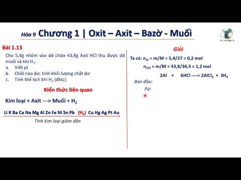 ✔ Hóa9| Giải nhanh bài toán DƯ Al + HCl Thần Thánh (Toán dư)