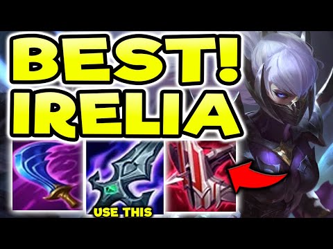 IRELIA TOP 100% SLICES ALL TOPLANERS TO PIECES (CARRY WITH EASE) - S12 Irelia TOP Gameplay Guide