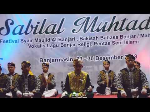 AL-IKHWAN (Sholatumminallah) JUARA 1 Festival & Pentas Seni Sholawat Al Banjari SabilalMuhtadin 2018