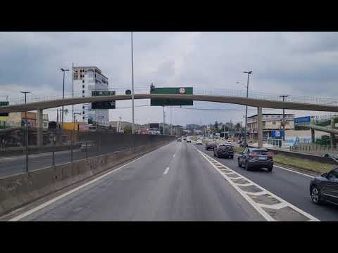 Arrival in Rio de Janeiro. BR 040/Av. Brasil.