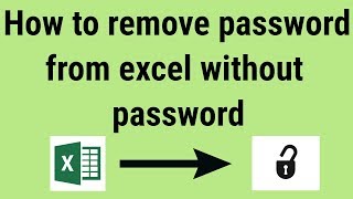 How to unlock password from excel without password online?