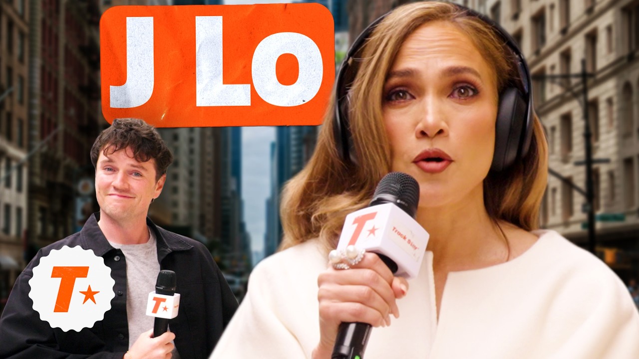 Testing Jennifer Lopez's Music Knowledge | Track Star* - YouTube