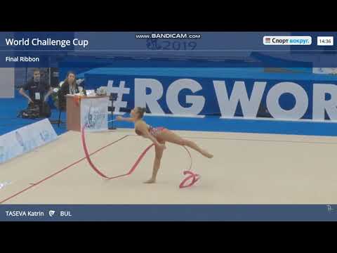 Katrin Taseva Ribbon EF - World Challenge Cup Kazan 2019