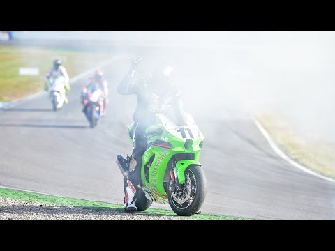 IDM Finale mit einem Superbike - Kawasaki ZX- 10 R 2021 - Hockenheim - Johann Flammann