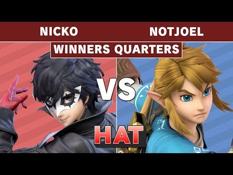 HAT 88 - Demise | Nicko (Joker) Vs. DCG | NotJoel (Link) Winners Quarters - Smash Ultimate