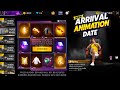 NEXT ARRIVAL ANIMATION CONFIRM DATE WHEN IS BIG BOSS ARRIVAL ANIMATION COMING FREE FIRE NE