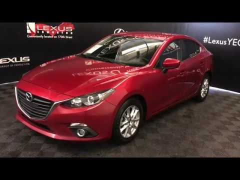 Red 2014 Mazda Mazda3 GS-SKY Review Edmonton Alberta - Lexus of Edmonton