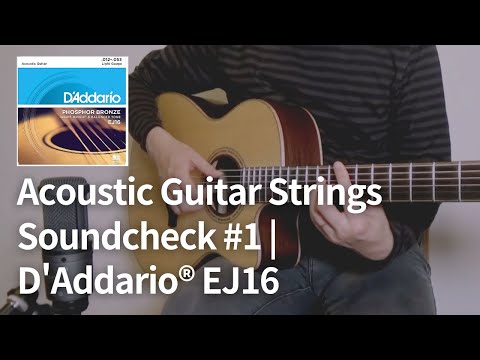 D'Addario EJ16 Phosphor Bronze Acoustic Guitar Strings - .012-.053 Light image 4