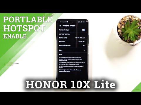 How to Activate Portable Hotspot in HONOR 10X Lite – Network Access Point