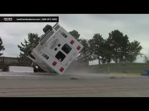 Medix Rollover Ambulance Safety Testing