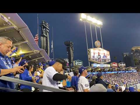 (127) Game 5 of NLCS vs Braves Vlog !!!@Dodgers  10.22.2021
