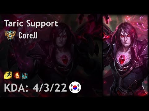 Taric Support vs Thresh - CoreJJ - KR Challenger Patch 7.18
