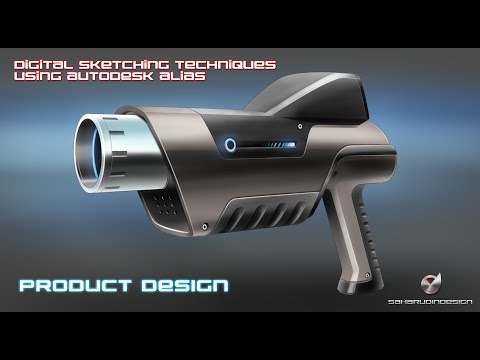 Product Design - 2D Digital Sketching Techniques using Autodesk Alias