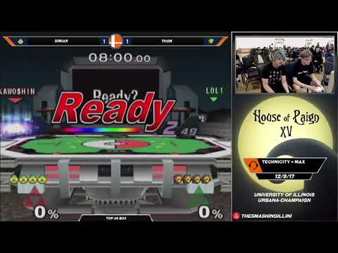 [House of Paign XV] Simian (Sheik) vs. Thor (Link) SSBM Singles Top 48