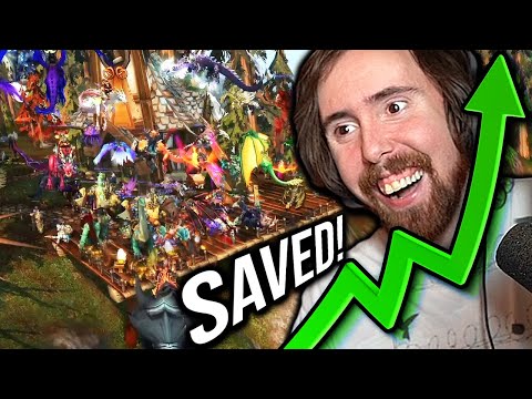 The Entire WoW Server Helps Asmongold Save His Old Guild