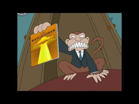 Family Guy - Evil Monkey Jehovah’s witness