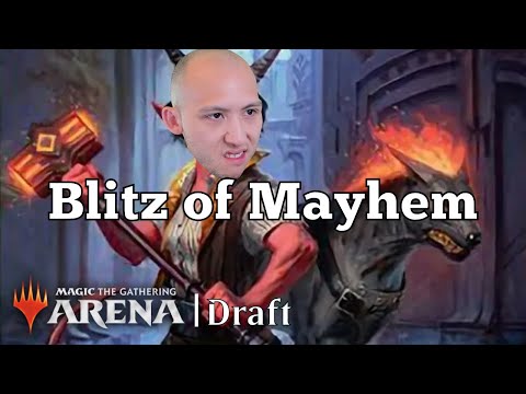 Blitzing On The Competition | Top 8 Mythic | Streets Of New Capenna Draft | MTG Arena