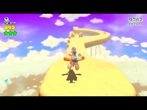Super Mario 3D World (Switch) 8-2 Speedrun - Time: 86 (TWR)
