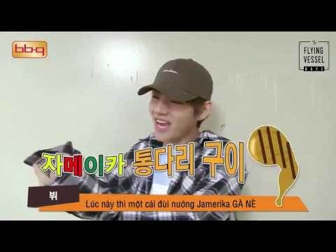 [VIETSUB] 161218 V's BBQ Hidden Video [BBQ x BTS]