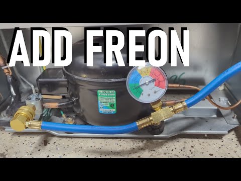 How to Add Freon/Refrigerant to a Refrigerator With a Piercing Valve - Easy DIY Repair