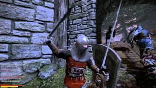 Chivalry Medieval Warfare gameplay, Gore, Grime, and Filthy Peasants.