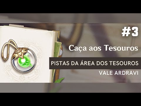 Genshin Impact | Evento Caça aos Tesouros - Pistas da Área dos Tesouros #3