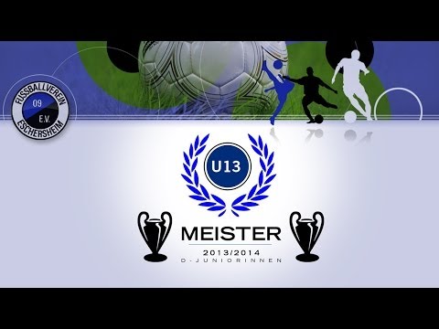 U13 Juniorinnen FV09 Eschersheim-Niederursel 3:0 Meisterschaftsfinale am 13.Juni 2014