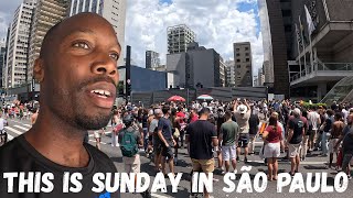 This is what São Paulo looks like on Sunday 🇧🇷