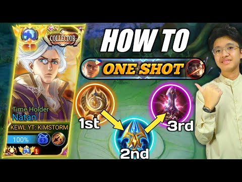 TOP 1 GLOBAL NATAN REVEALS THE ONE-SHOT BUILD!🔥(SOLO MYTHIC RANK) | NATAN BEST BUILD 2023