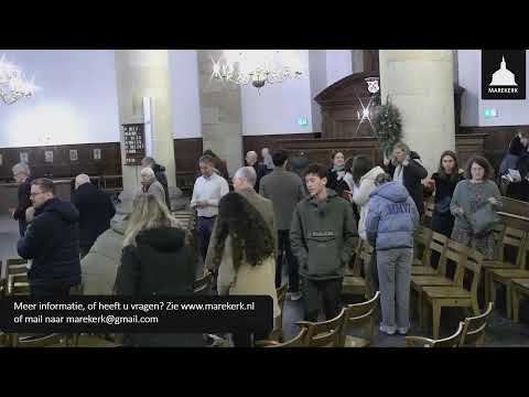 Marekerk Leiden, 1 januari 2026, 10.30 uur - ds. T. Jacobs (Nieuwjaarsdienst)