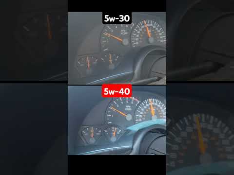 5w-30 vs 5w-40 (Part 1 Cruise)