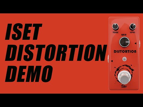 ISET Distortion Guitar Pedal Mini Single Guitar Effect Pedal For Electric Guitar Bass True Bypass image 6