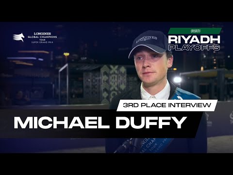 3RD Place Interview Michael Duffy - LGCT Super GP - GC Riyadh Playoffs 2024