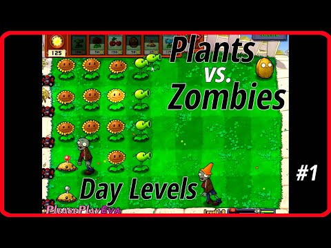 Plants vs. Zombies - Gameplay Walkthrough: All days (No commentary)